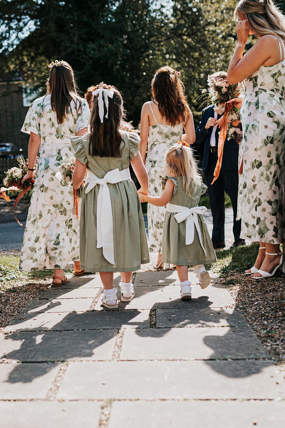 Chidham Barn Wedding Lucy Davis Photography Flower Girl Dresses Bows