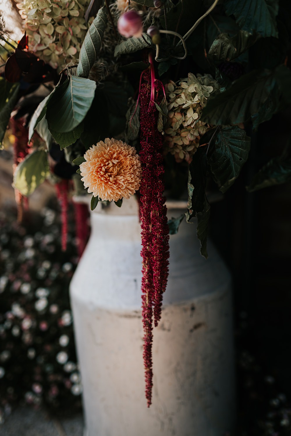 Chidham Barn Wedding Lucy Davis Photography Milk Church Flowers Autumn