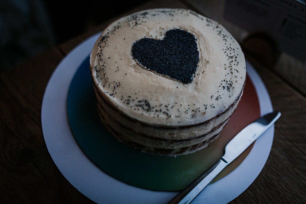 Chidham Barn Wedding Lucy Davis Photography Heart Cake