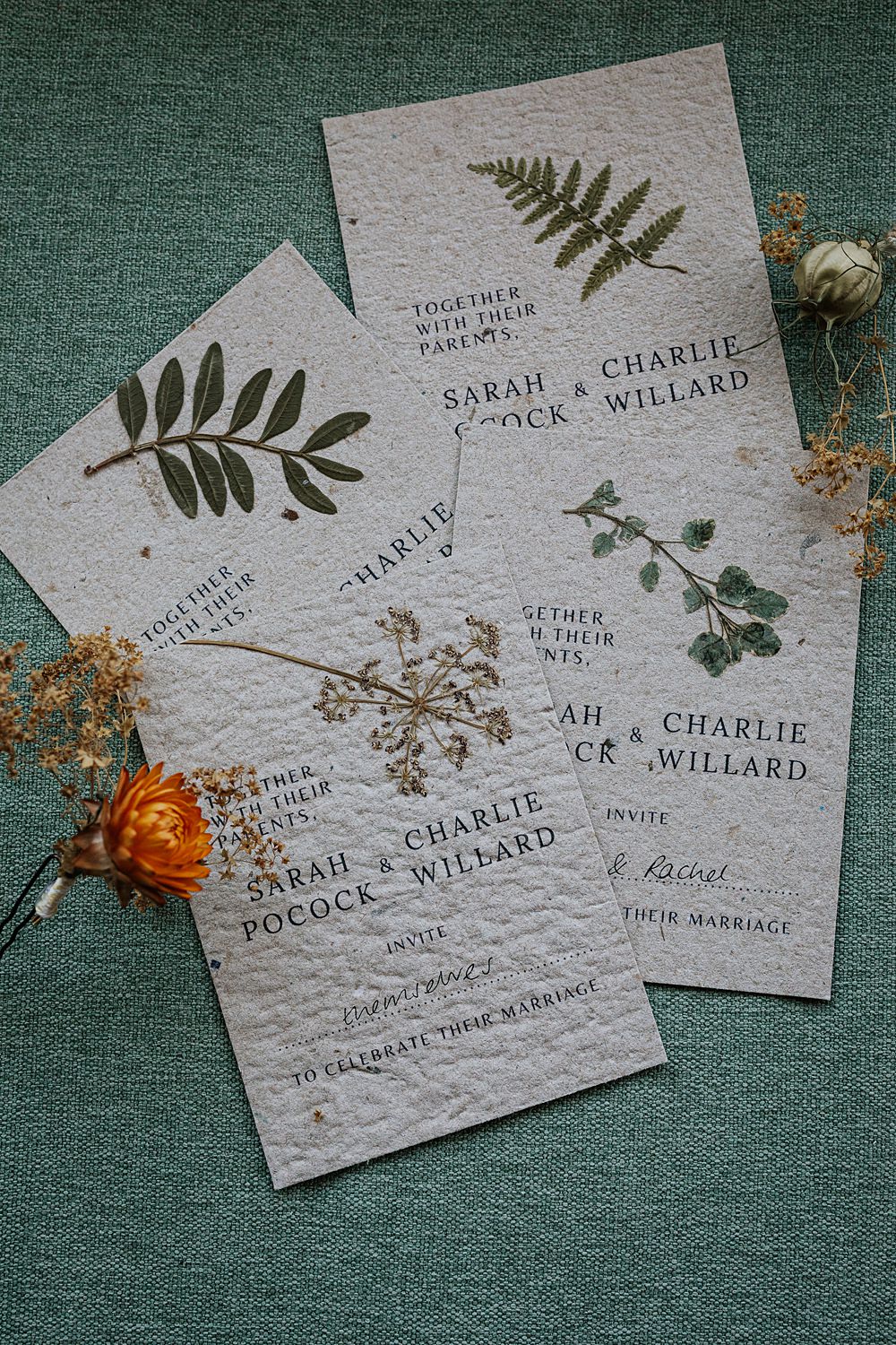 Chidham Barn Wedding Lucy Davis Photography Greenery Invites Stationery