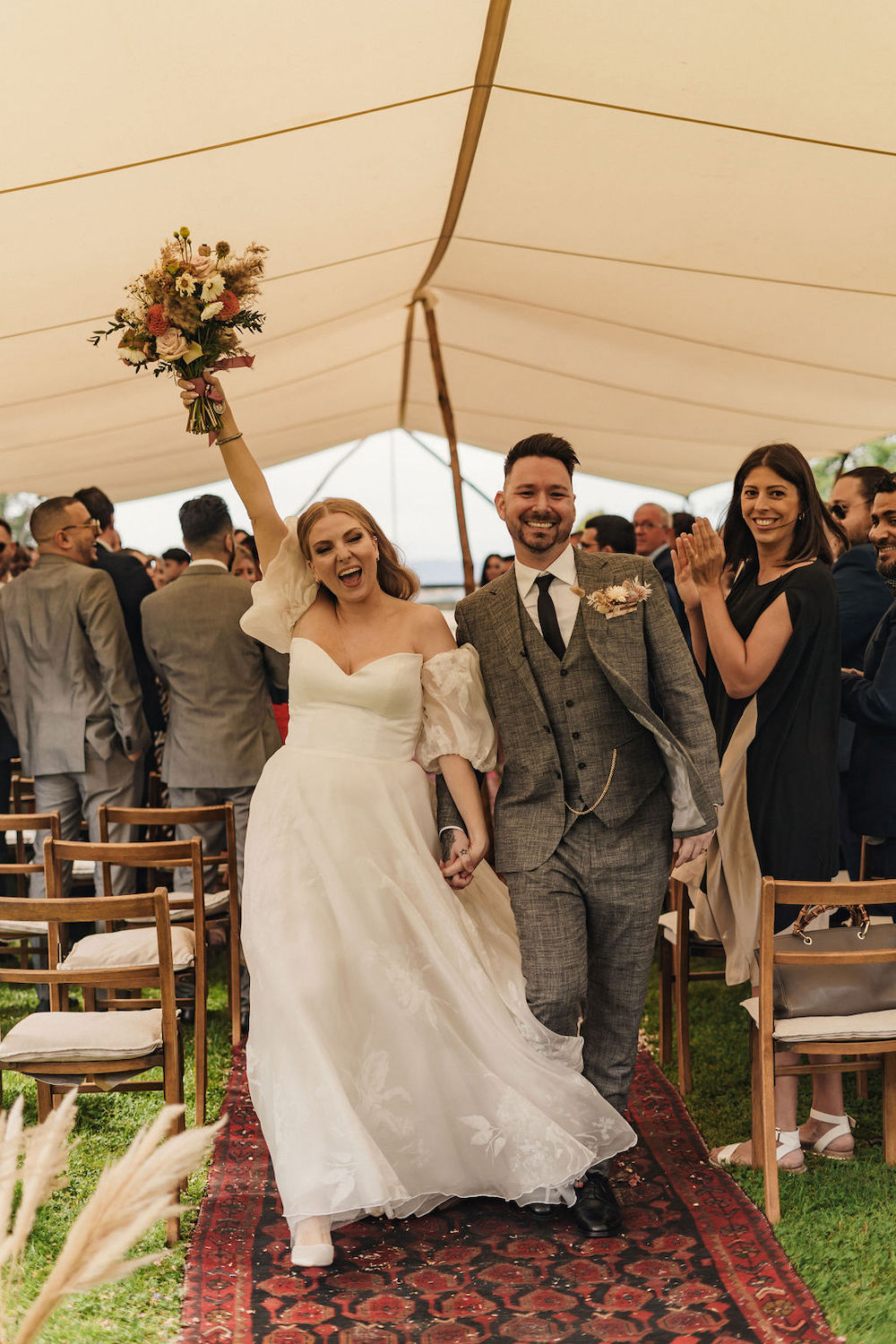 Disco Boho Wedding The Chamberlins