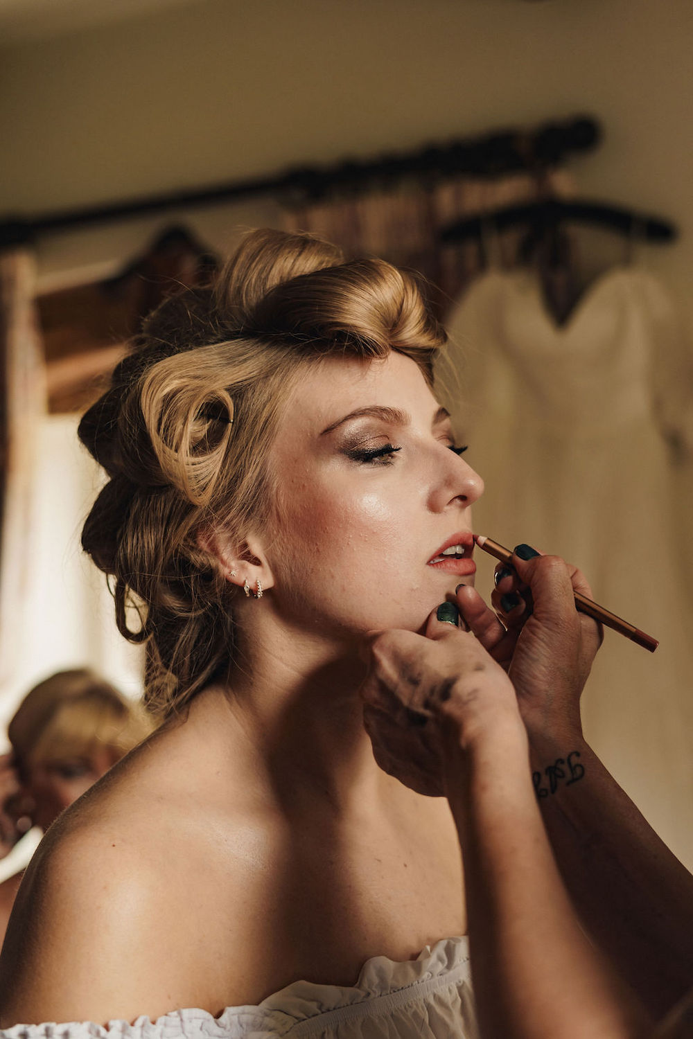 Disco Boho Wedding The Chamberlins Bride Makeup