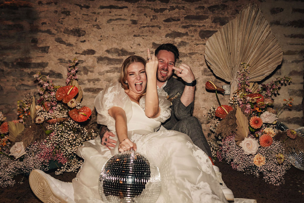 Disco Boho Wedding The Chamberlins