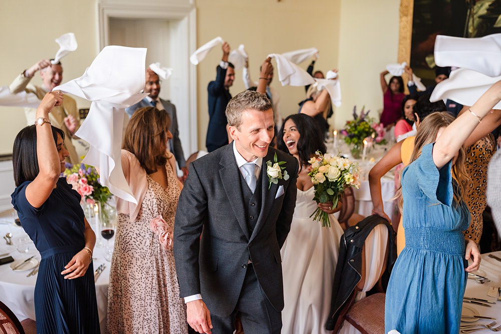 Fawsley Hall Wedding Sky Photography