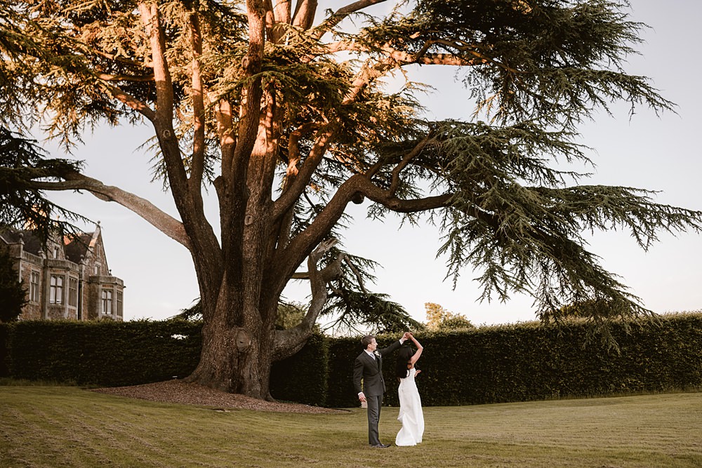 Fawsley Hall Wedding Sky Photography