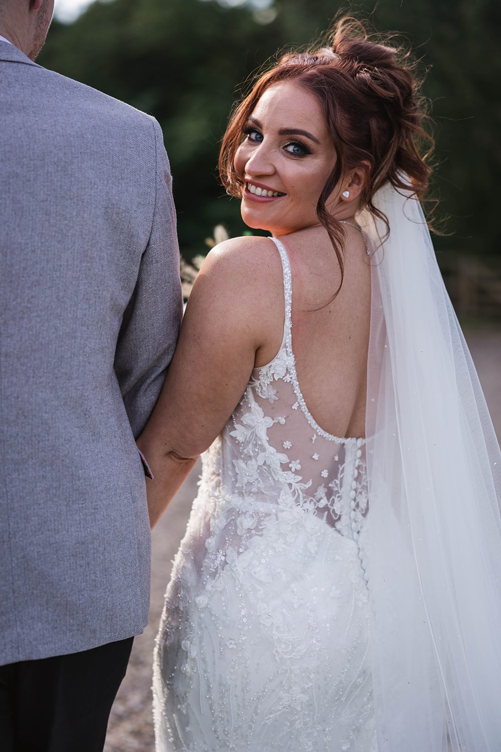 Magical Autumn Wedding Fabio Photography Bride Gown Embellished Strappy