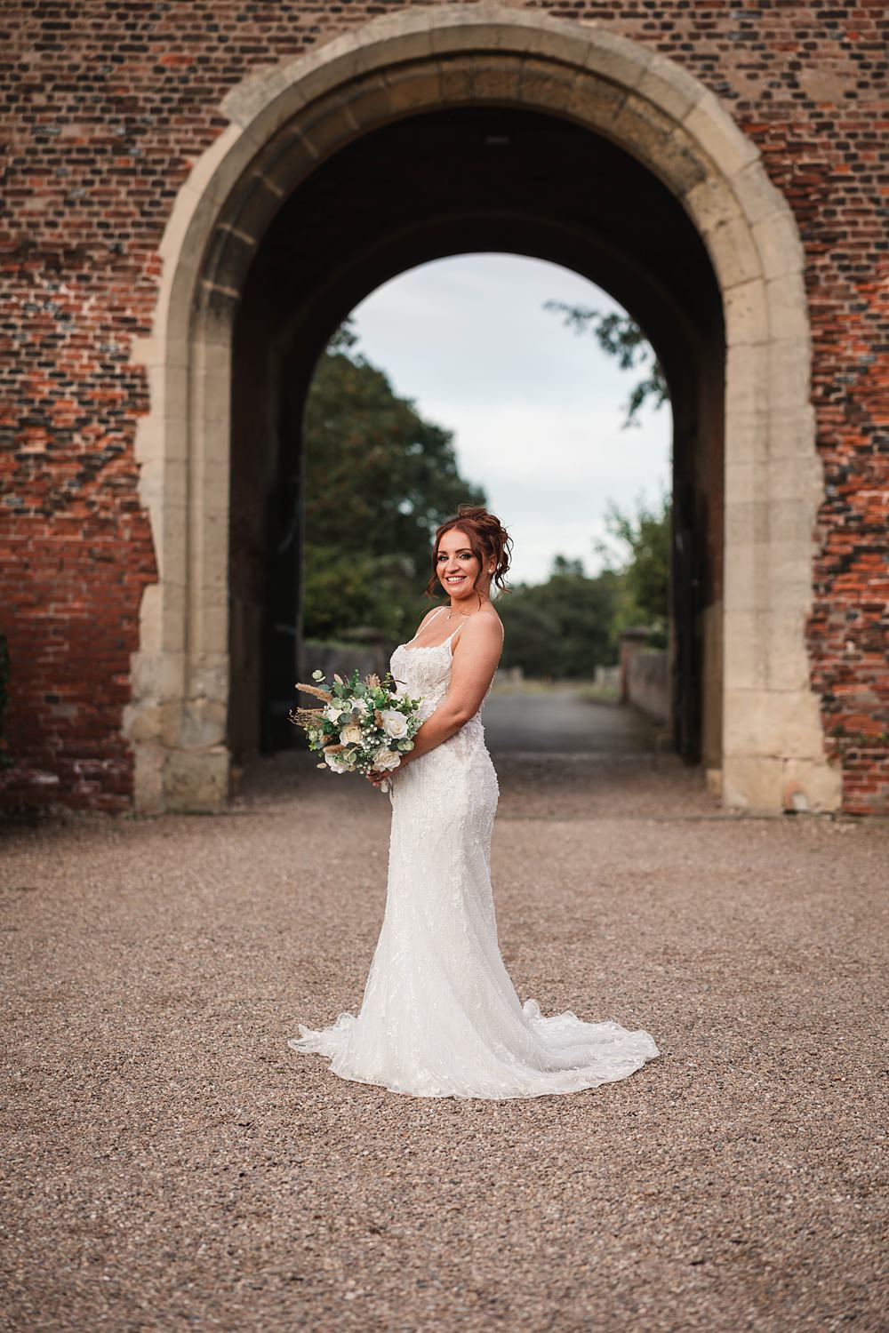 Magical Autumn Wedding Fabio Photography Bride Gown Embellished Strappy