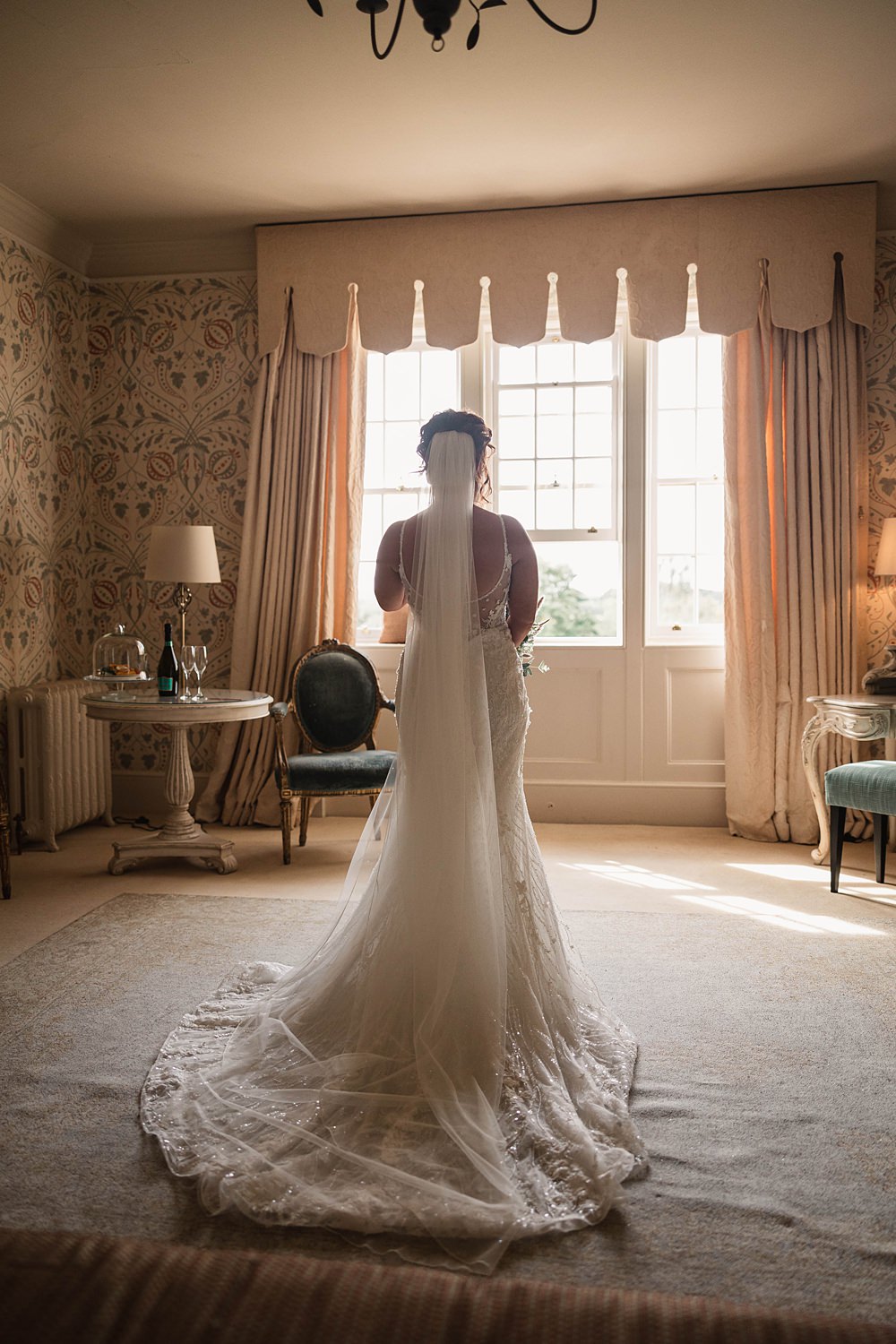 Magical Autumn Wedding Fabio Photography Bride Gown Embellished Strappy