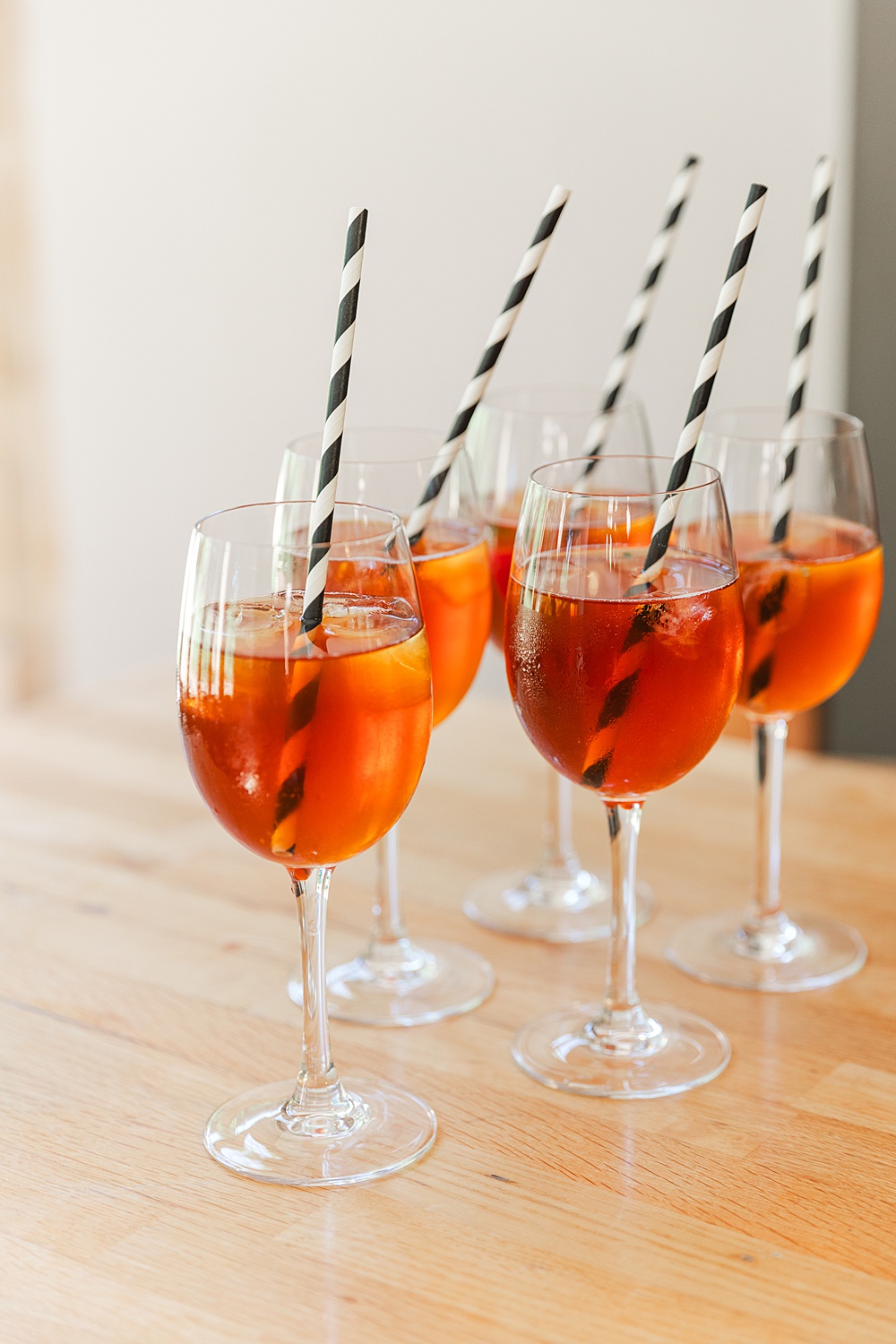 Classic Somerset Country Wedding James and Kerrie Photography Cocktail Stripe Straws