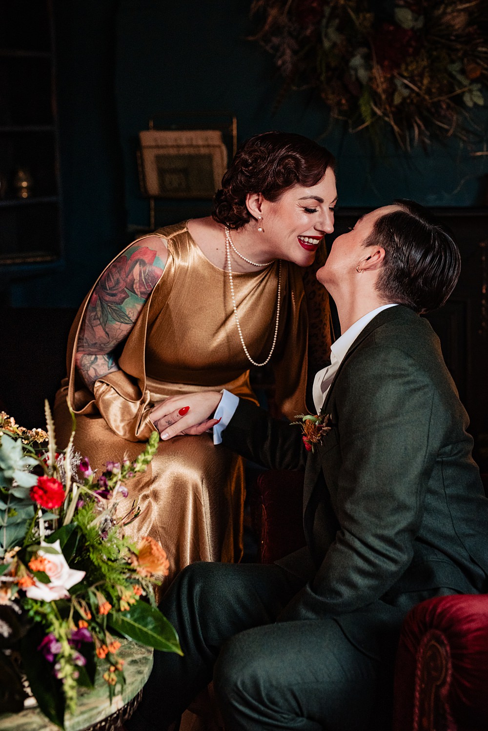 Vintage Winter Wonderland Wedding Ideas Natalia Case Photography