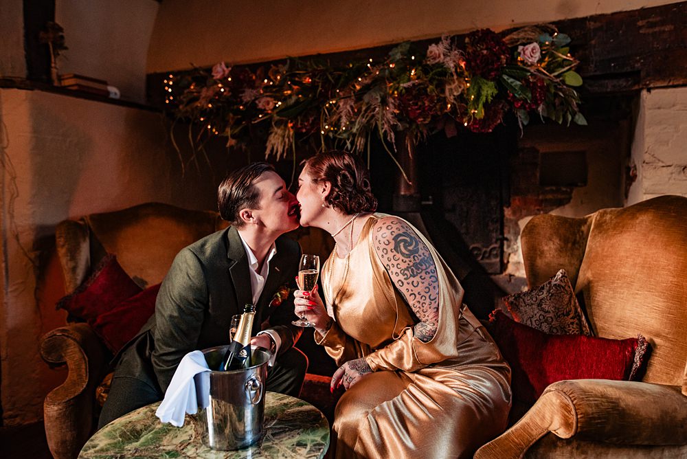 Vintage Winter Wonderland Wedding Ideas Natalia Case Photography