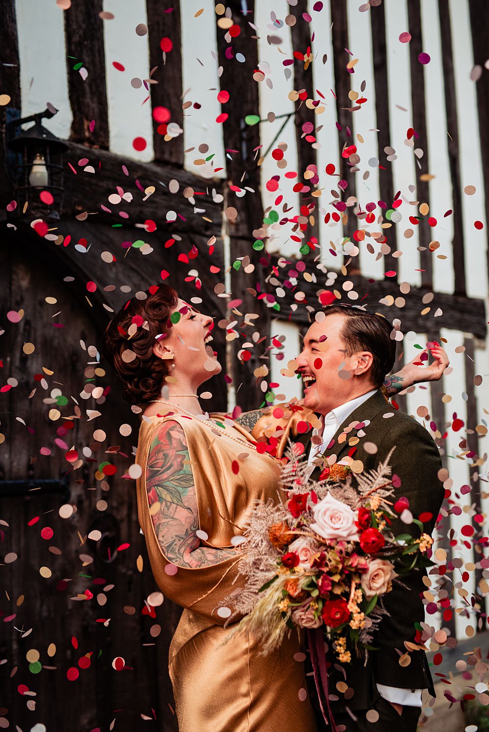 Vintage Winter Wonderland Wedding Ideas Natalia Case Photography Confetti Throw
