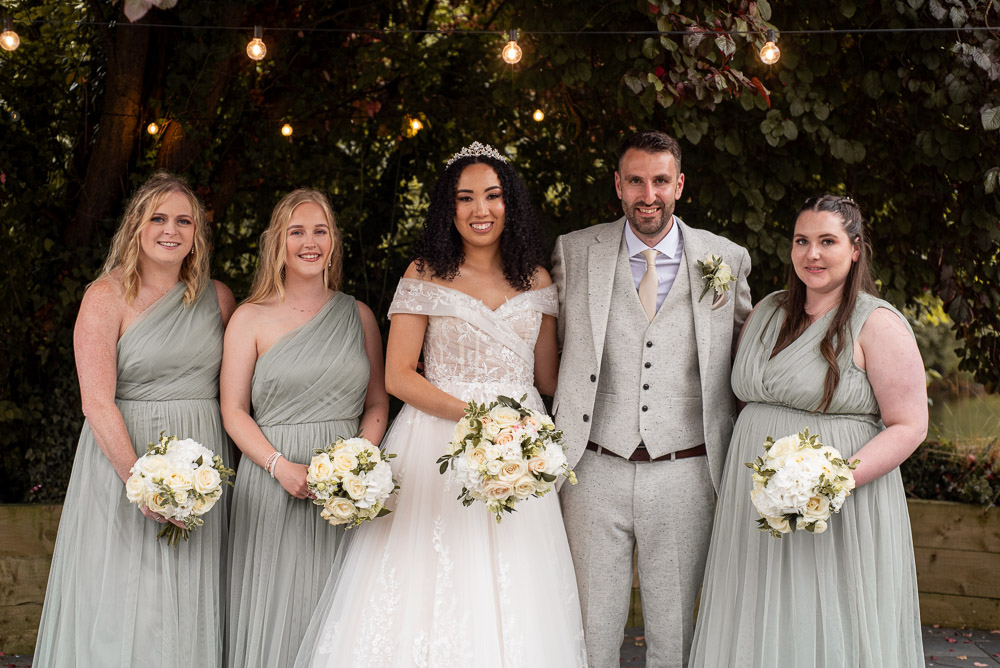 The Old Mill Aldermaston Wedding Nicola Belson Photography Sage Green Bridesmaid Dresses