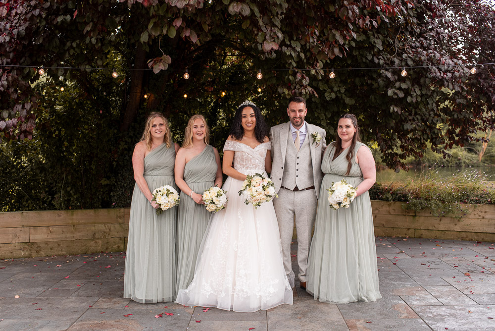 The Old Mill Aldermaston Wedding Nicola Belson Photography Sage Green Bridesmaid Dresses