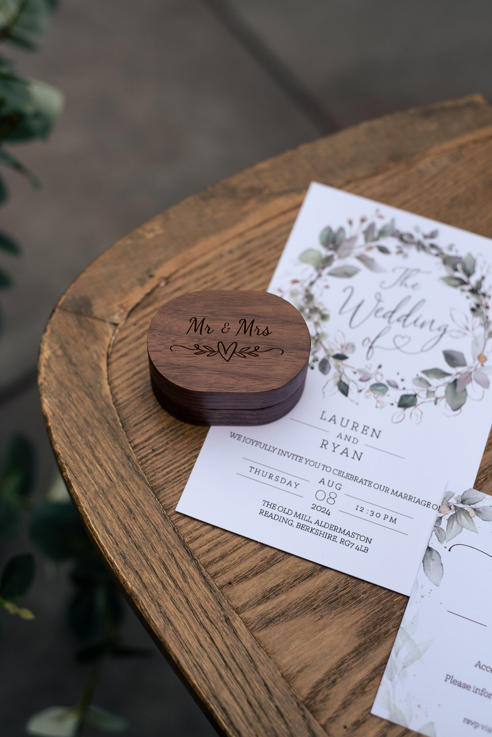 The Old Mill Aldermaston Wedding Nicola Belson Photography Floral Stationery Rings Invite