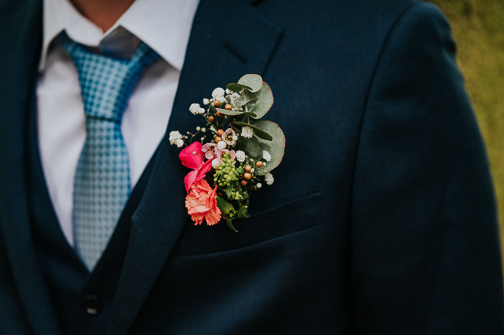 Akrasanden Norway Elopement TS Foto Design Groom Buttonhole
