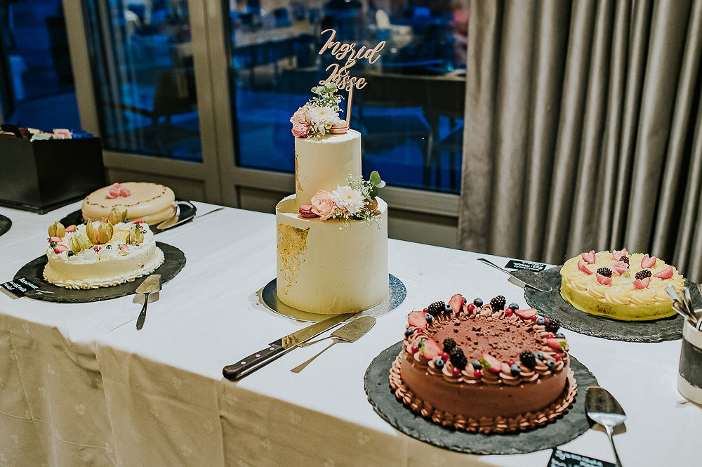 Akrasanden Norway Elopement TS Foto Design Cake Dessert Table