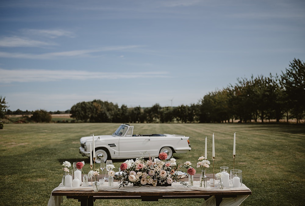 Mill Farm Wedding Ideas Happy Moments Co Table Outdoor Flowers Candles