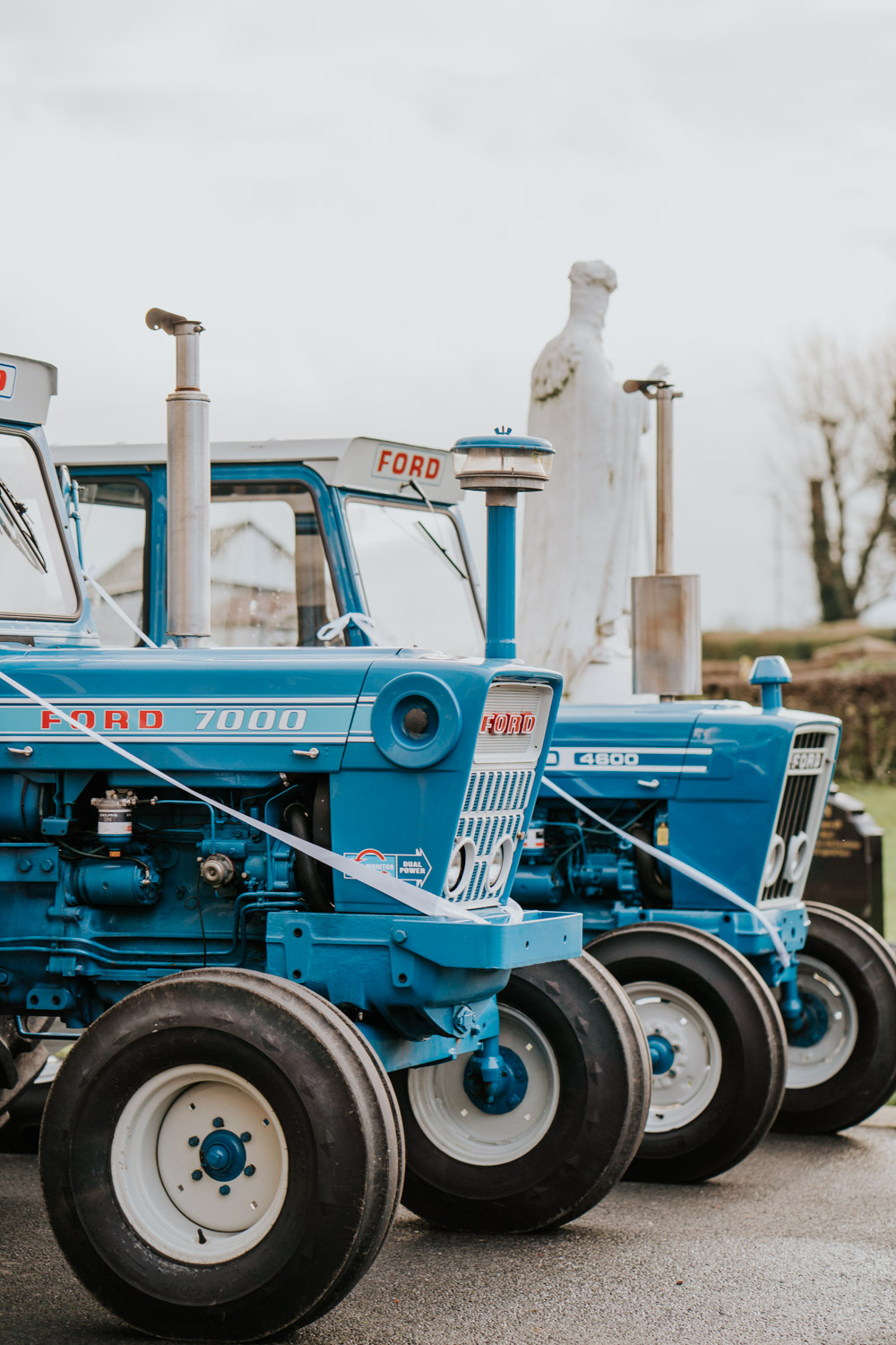 Tullyglass Hotel Wedding Sheena T Photography Tractor Transport