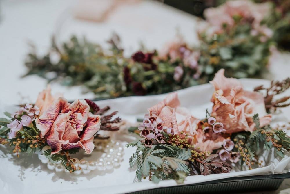 Tullyglass Hotel Wedding Sheena T Photography Corsage Flowers