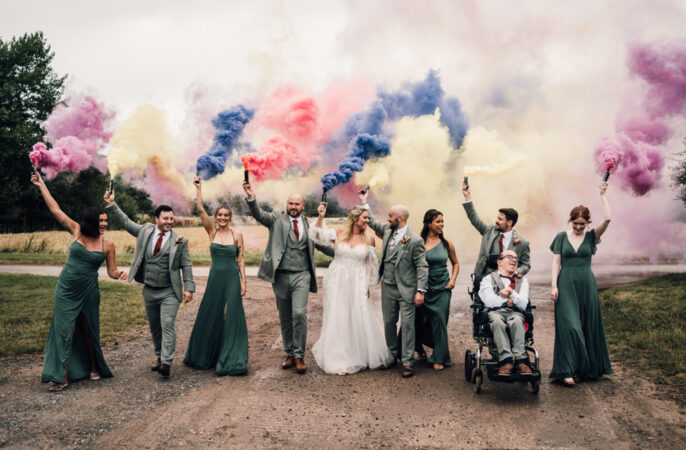 Nottinghamshire Farm Wedding David Lindsley Photography