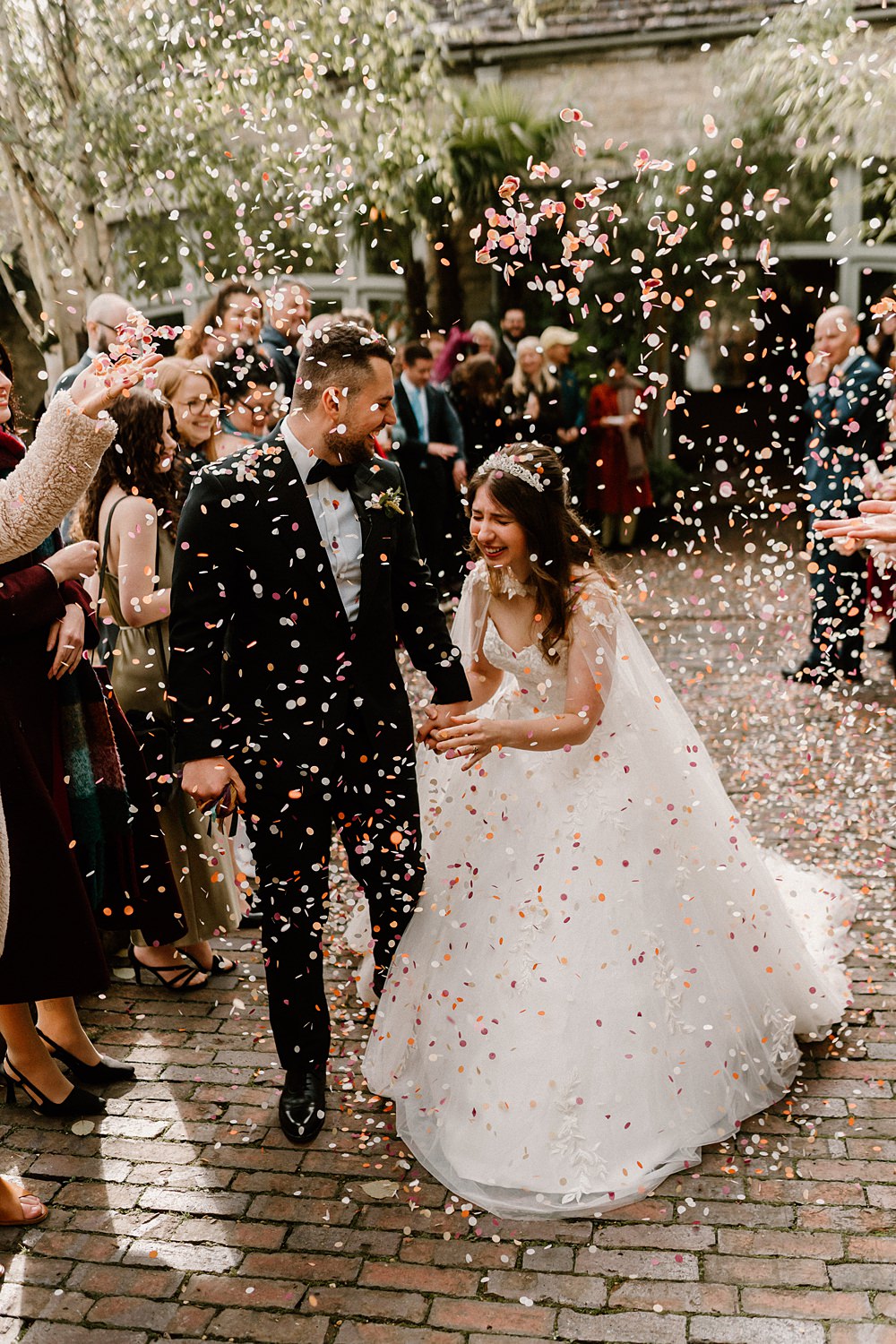 The Matara Centre Wedding Amy Woodham Photography Confetti Throw