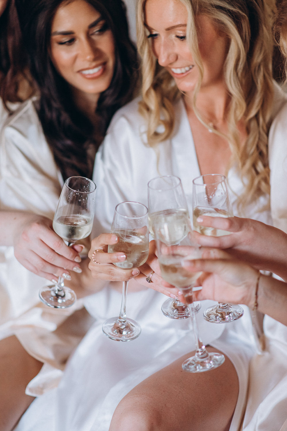 Baglio Strafalcello Wedding Anna Vlasiuk Photography Bride Bridesmaids Robes Drinks