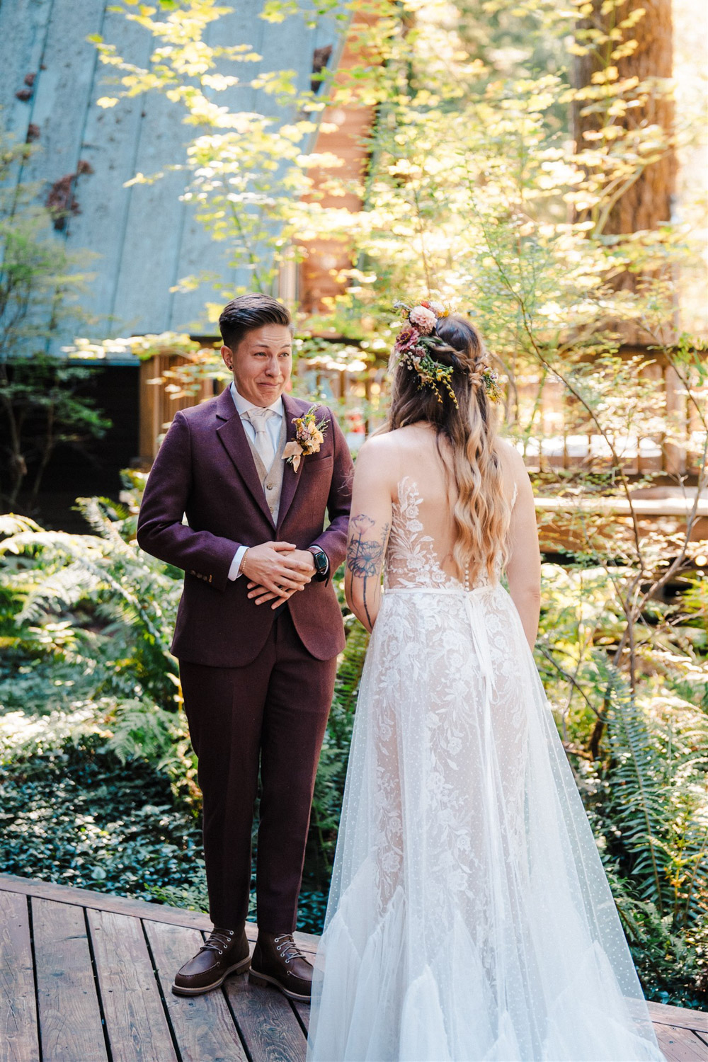 North Cascades National Park Elopement The Foxes Photography First Look