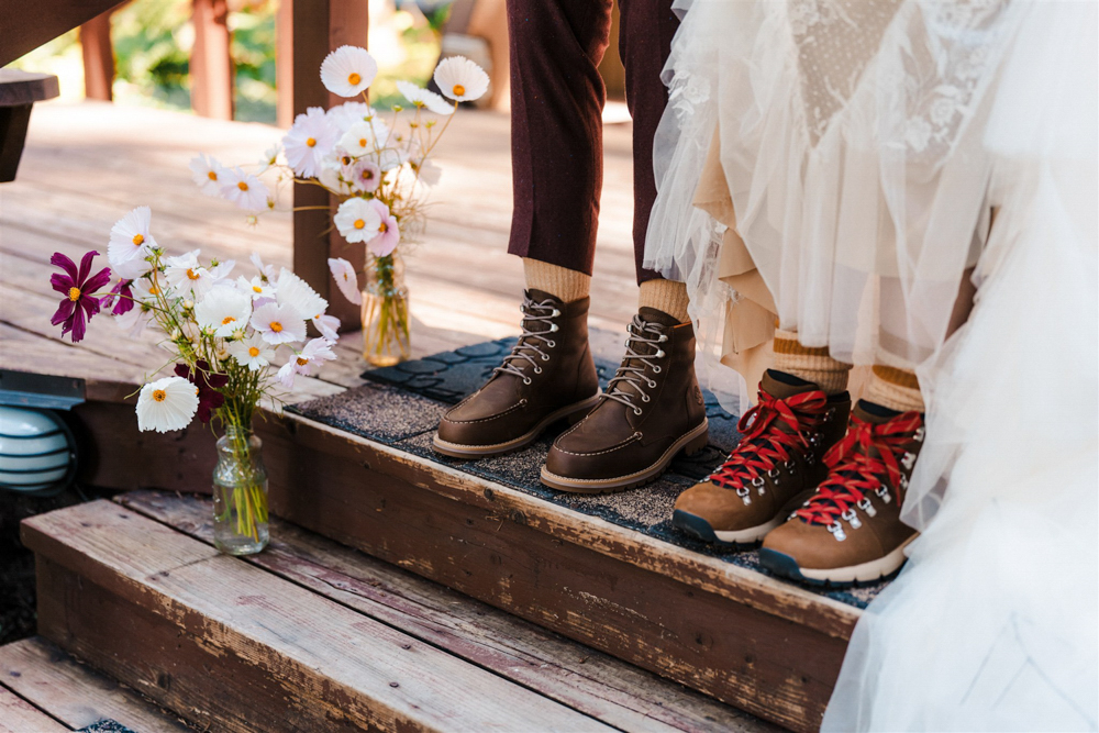 North Cascades National Park Elopement The Foxes Photography Hiking Boots Shoes