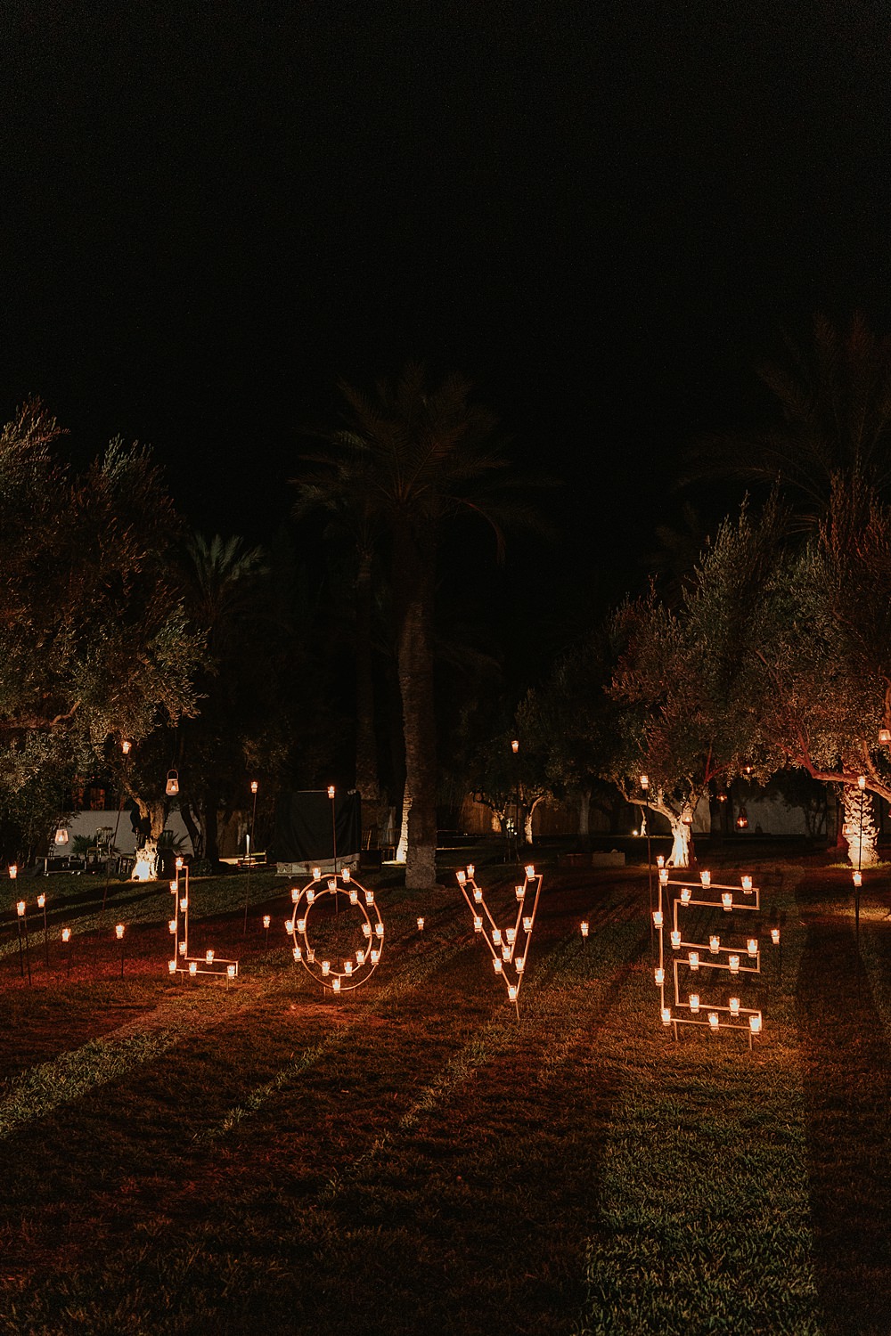 Palais Rhoul Wedding Grace Pham Photography Love Candles Letters