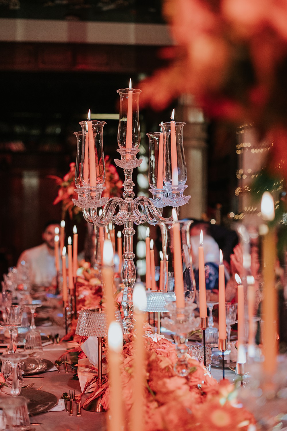 Palais Rhoul Wedding Grace Pham Photography Table Centrepiece Candles