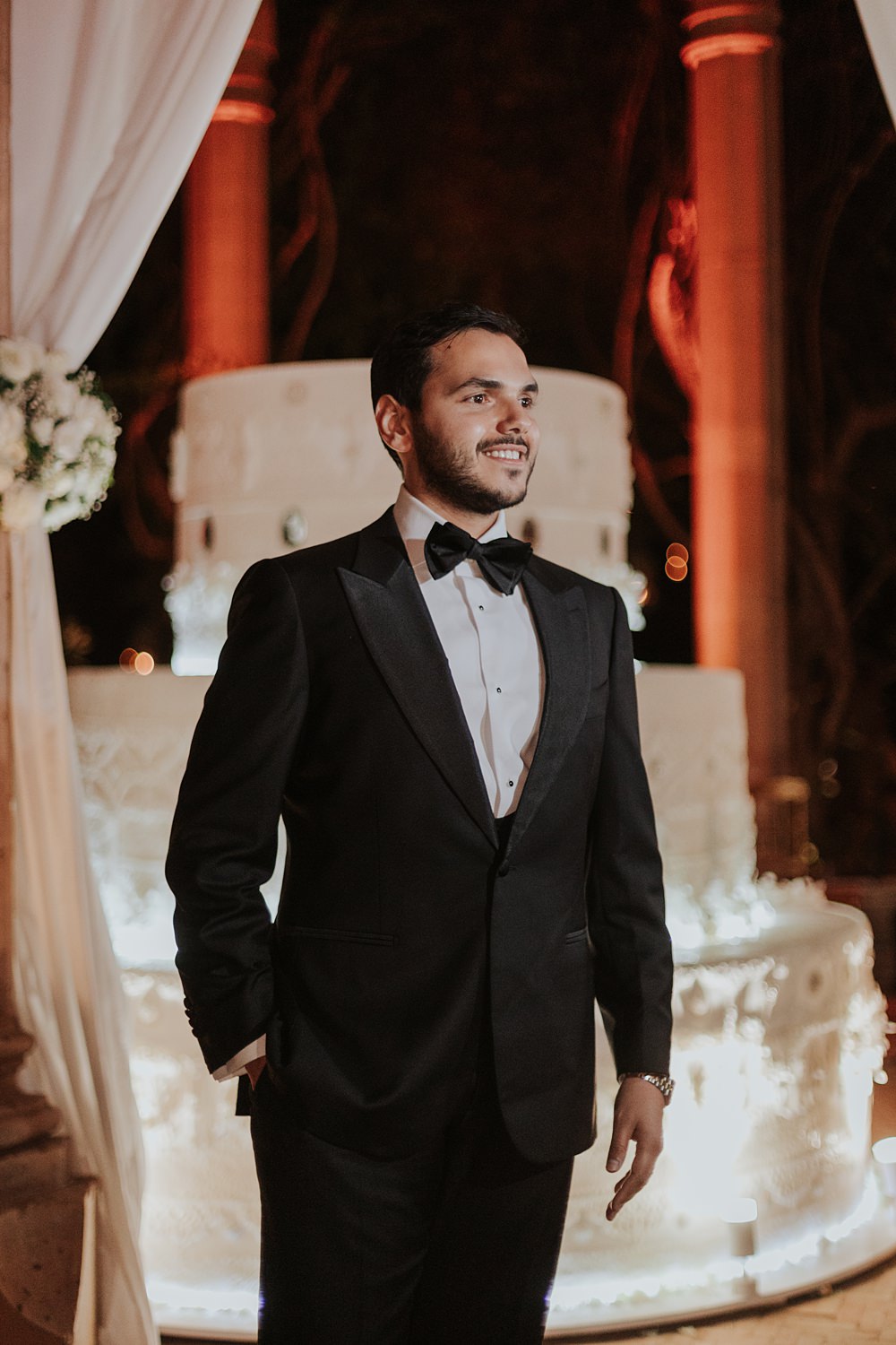 Palais Rhoul Wedding Grace Pham Photography Groom Tuxedo