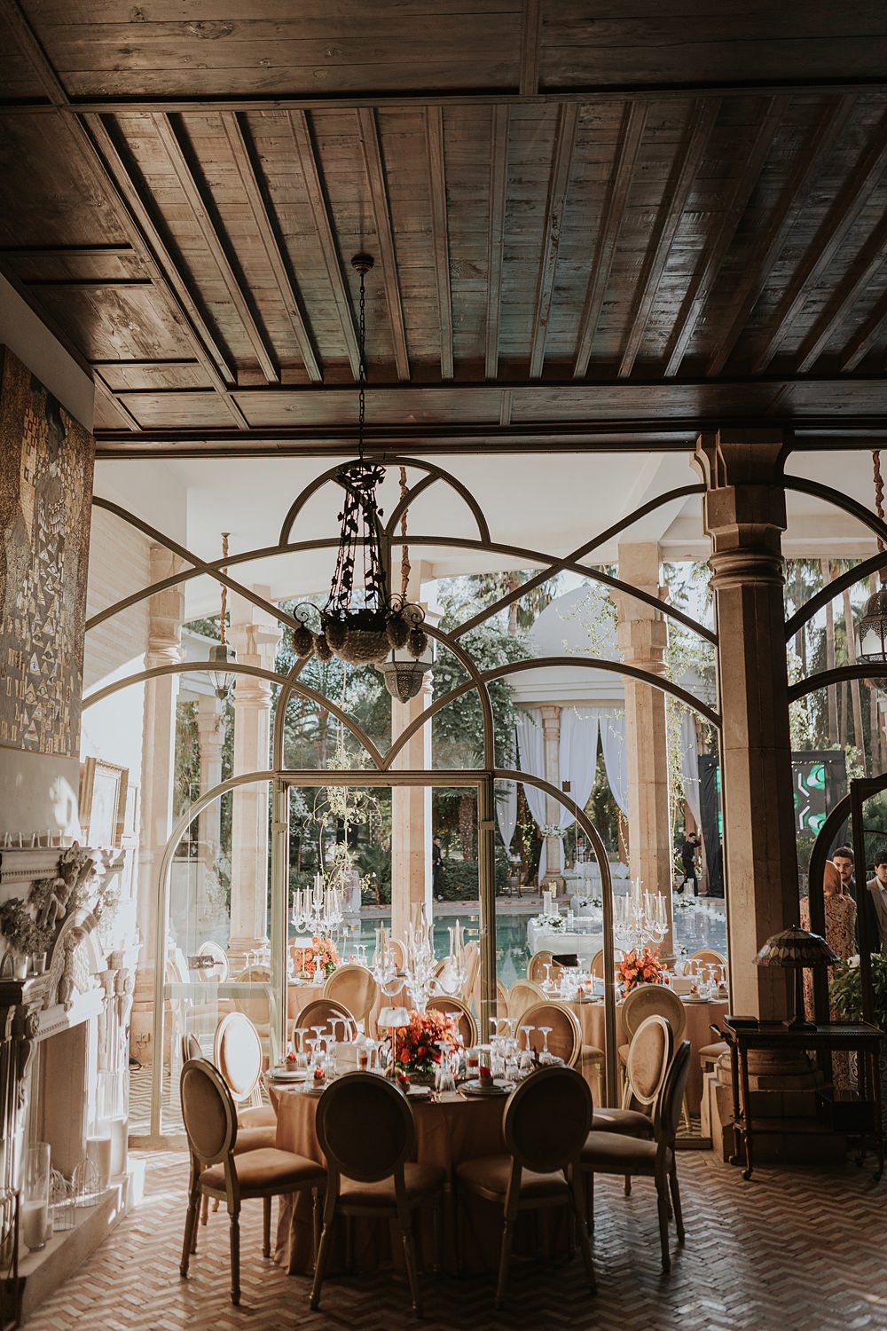 Palais Rhoul Wedding Grace Pham Photography Reception Room