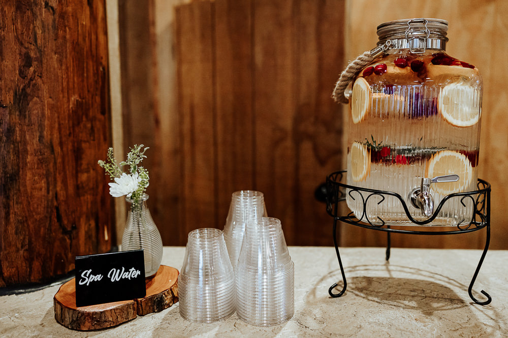 Spruce Mountain Ranch Wedding Michelle Betz Photography Drink Dispenser