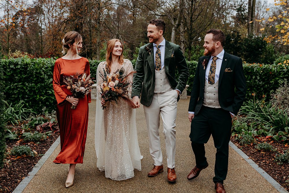 Clandeboye Lodge Hotel Wedding Silver Lace Photography