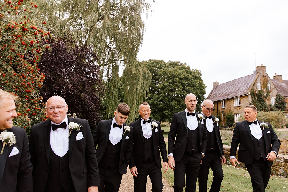 Crockwell Farm Wedding Amara Grace Photography Groom Groomsmen Tuxedos