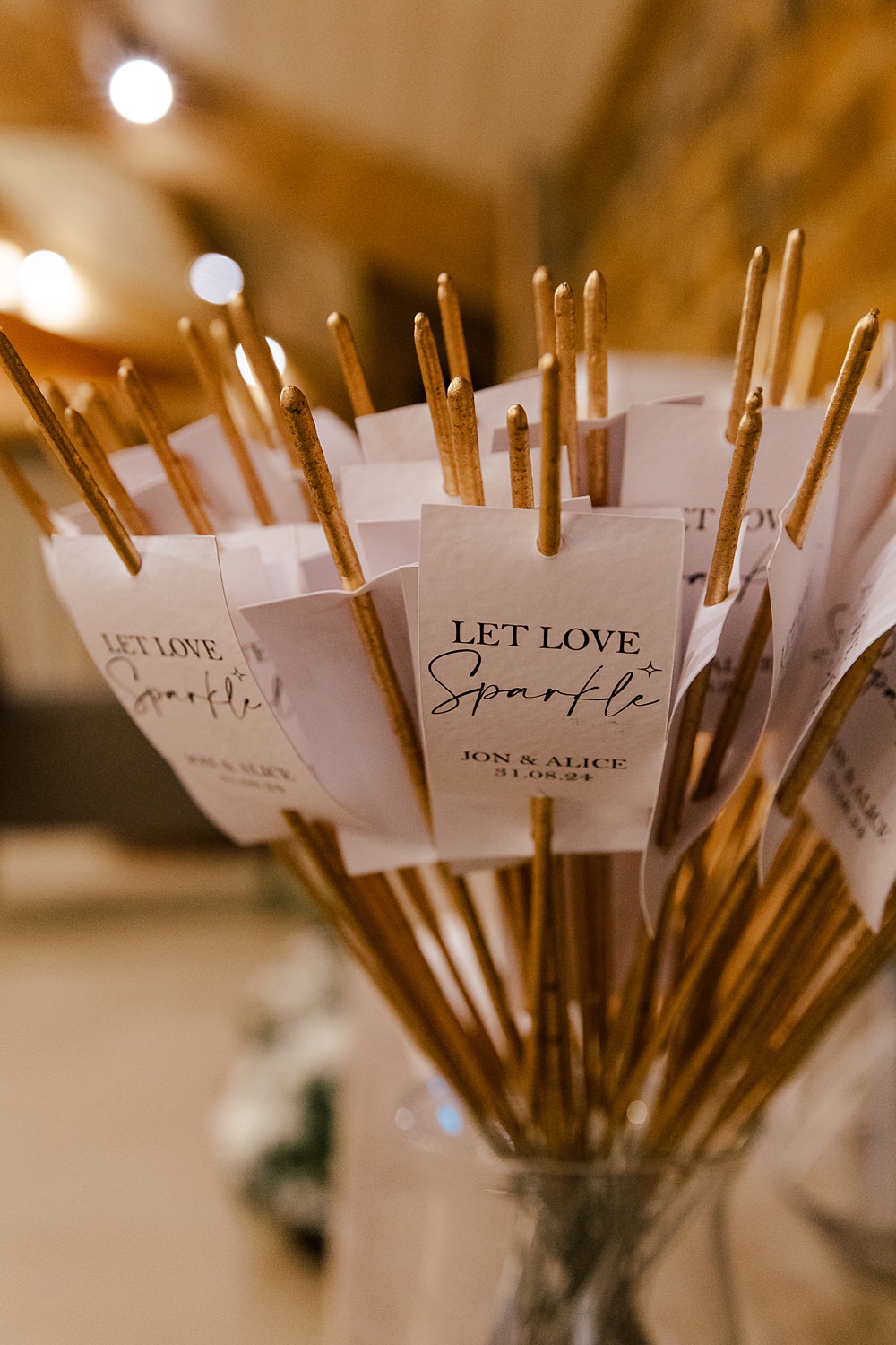 Crockwell Farm Wedding Amara Grace Photography Sparklers