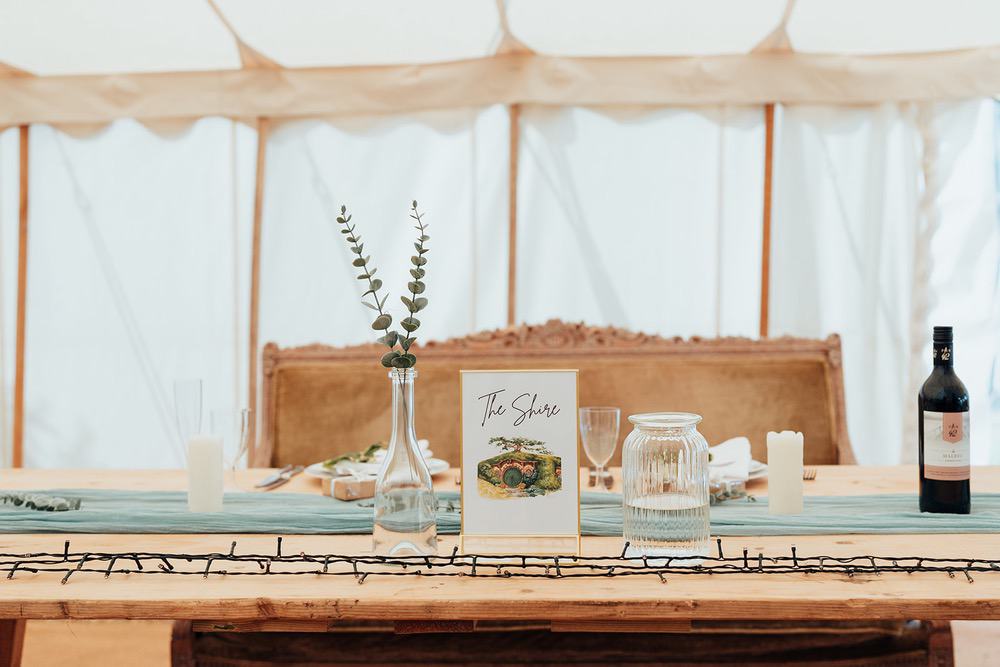 Mr Moleceys Marvellous Mill Wedding Nathan Walker Photography Top Table Flowers Table Name