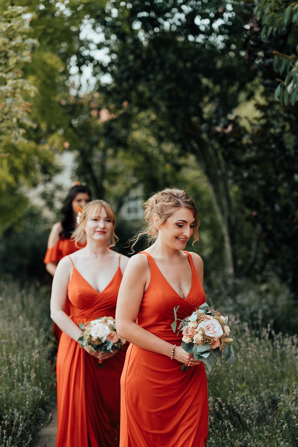 Mr Moleceys Marvellous Mill Wedding Nathan Walker Photography Orange Bridesmaid Dresses